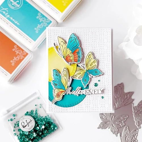 Pinkfresh Studio - Stencils - Lantern Landscapes