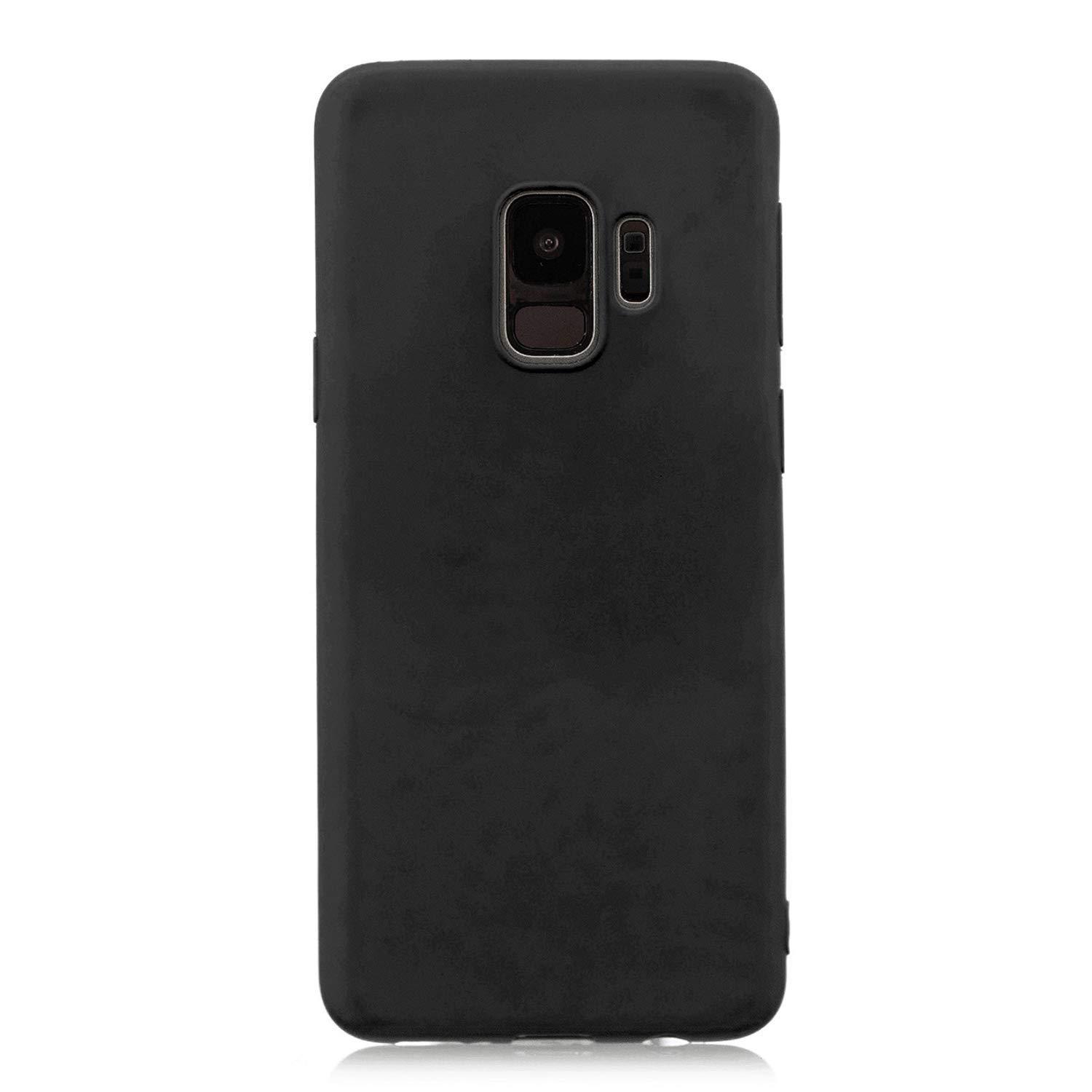cuzz - Carcasa para Samsung Galaxy S10 Plus+(1 Protector de Pantalla de Cristal Templado) Color sólido Premium Flexible de Silicona TPU y Funda Delgada y Antideslizante, Color Negro — view 21