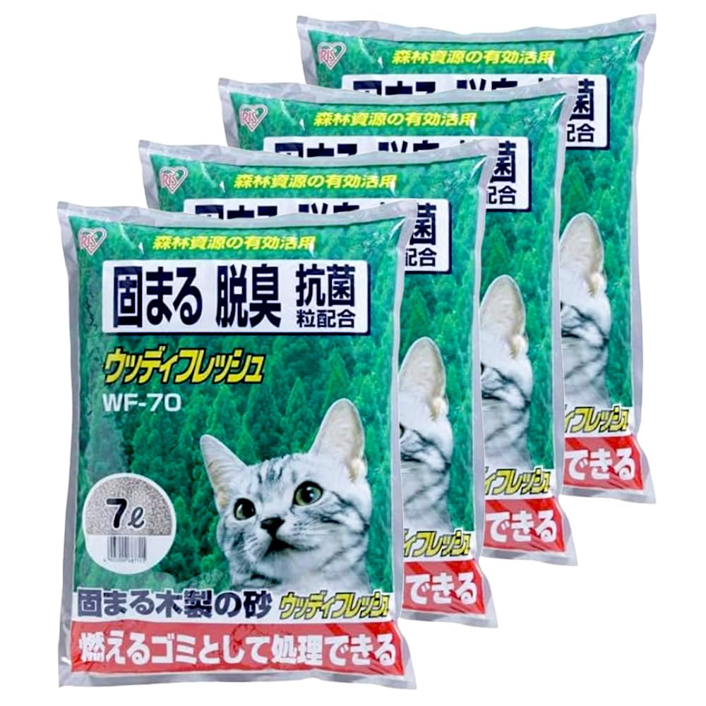 アイリスオーヤマ 猫砂 ウッディフレッシュ (まとめ買い)