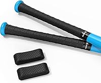 JAYA 2-Pack 1.1mm PU Non-Slip Bat Grip Tape for Baseball & Softball - Pro Control, Soft Feel