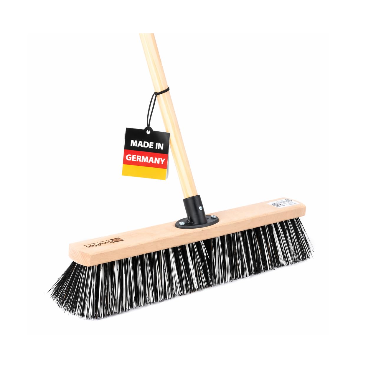Profi Besen 40cm Harte OssiBlitz Borsten mit Stiel 140cm Lang Besenstiel