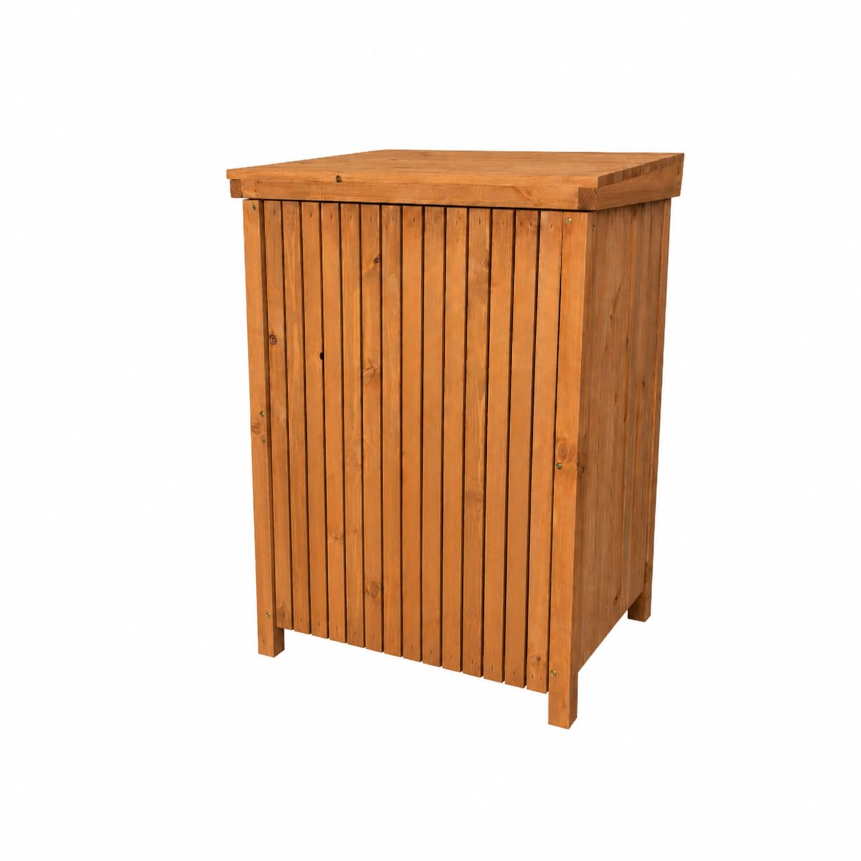 Paketbox aus Holz, Wasserdicht und abschließbar – 53x39x71cm