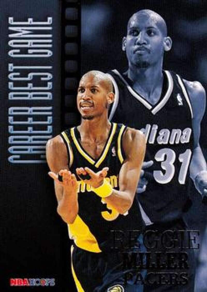 Amazon.com: 1996-97 NBA Hoops Series 2#339 Reggie Miller CBG 