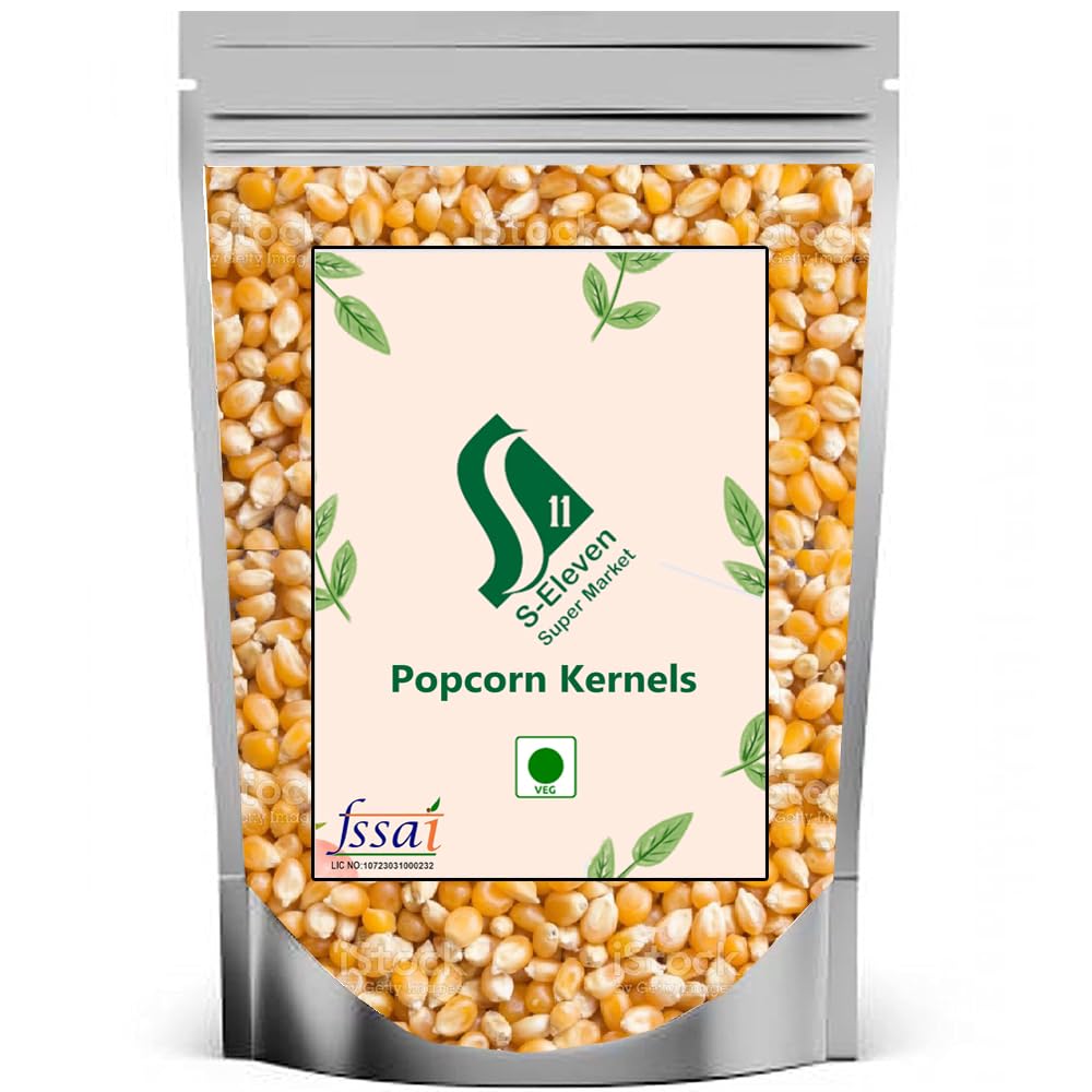 S Eleven Super Market Popcorn Kernel Seeds/Gourmet Pop Corn Kernels/Makkai Popcorn (5 Kg)-picture-22