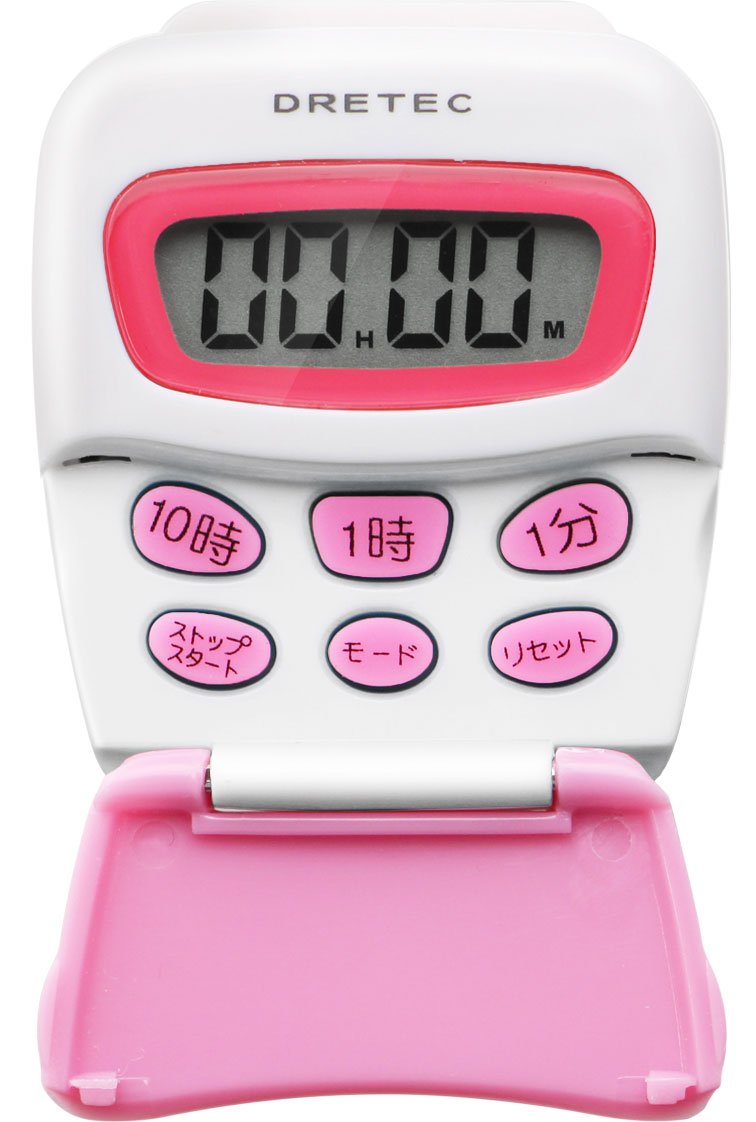 Amazon｜dretec(ドリテック) パーソナルタイマー T-131PK ピンク