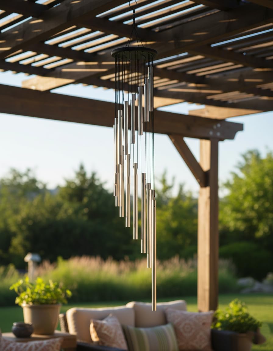 Metal Wind Chimes - Soothing Sounds & Gifts -2