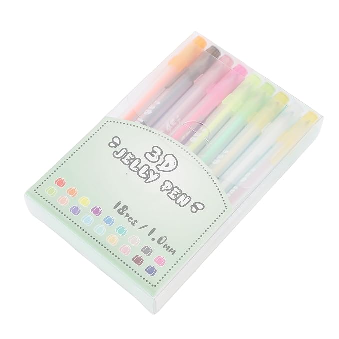 Set de Lapices 3D Yoidesu, Lapices de Gel Multicolor miniatura 3