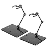 Exclaith 2 Pack Action Figure Stand Assembly Doll Model Support Stand Action Figure Display Holder Base for 3.75