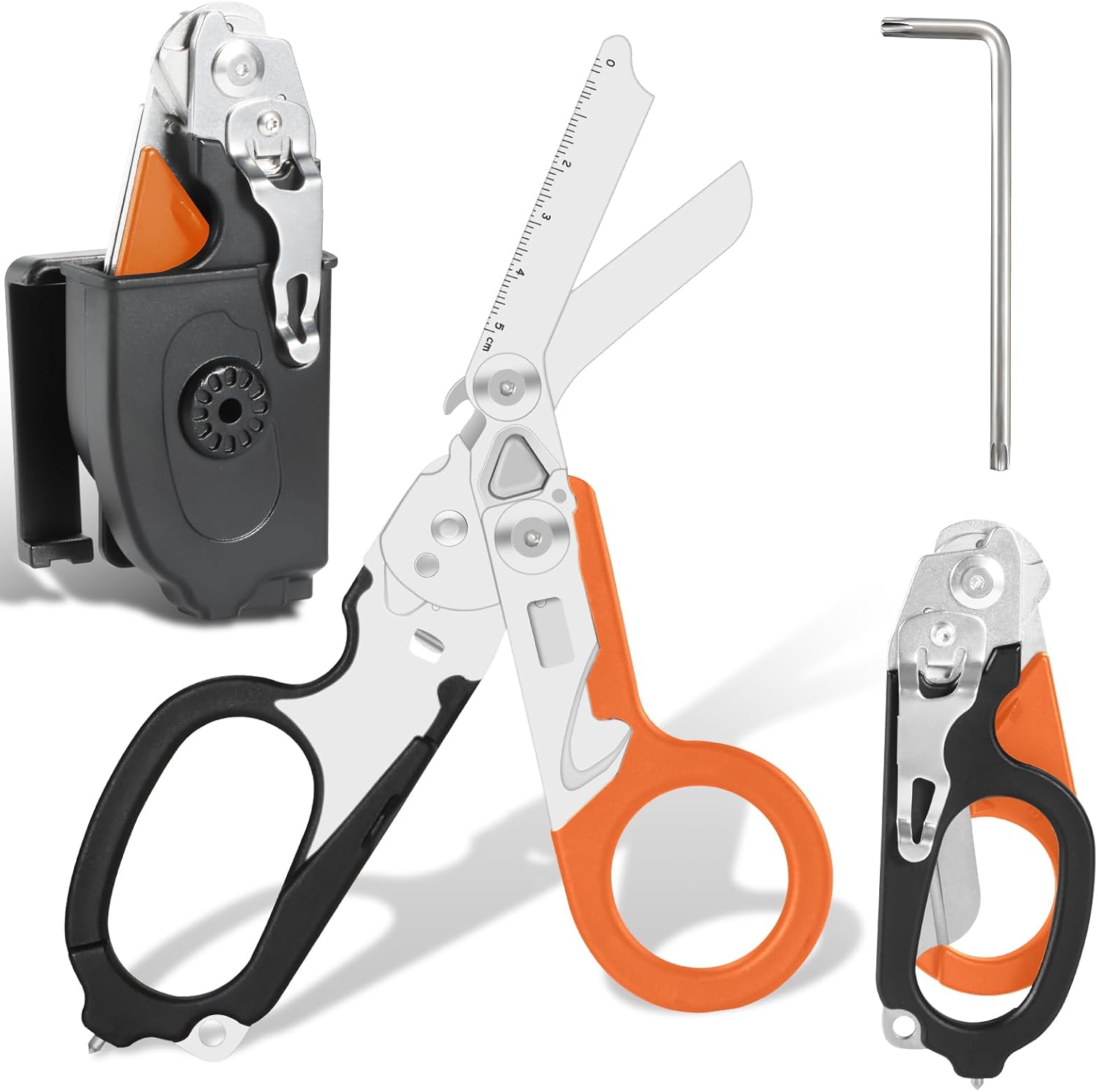 6in1 Multifunction Trauma Shears With Holster, Trauma Shears for