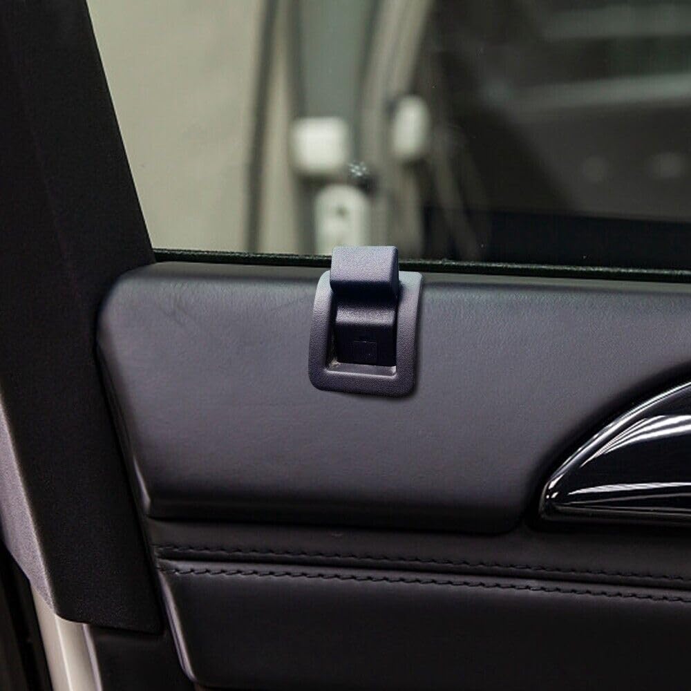 Saitedudu 4PCS Car Door Lock Knobs Front Or Rear Interior Door Lock Knob Pull Pins 15844616 Compatible With Chevy/GM Silverado/Sierra 2007-2013 Black Door Lock Handle - View #5