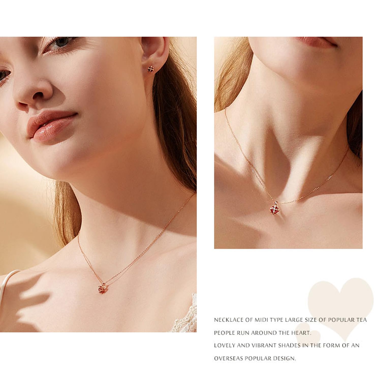 Amazon.co.jp: FANCIME: K18 ネックレス