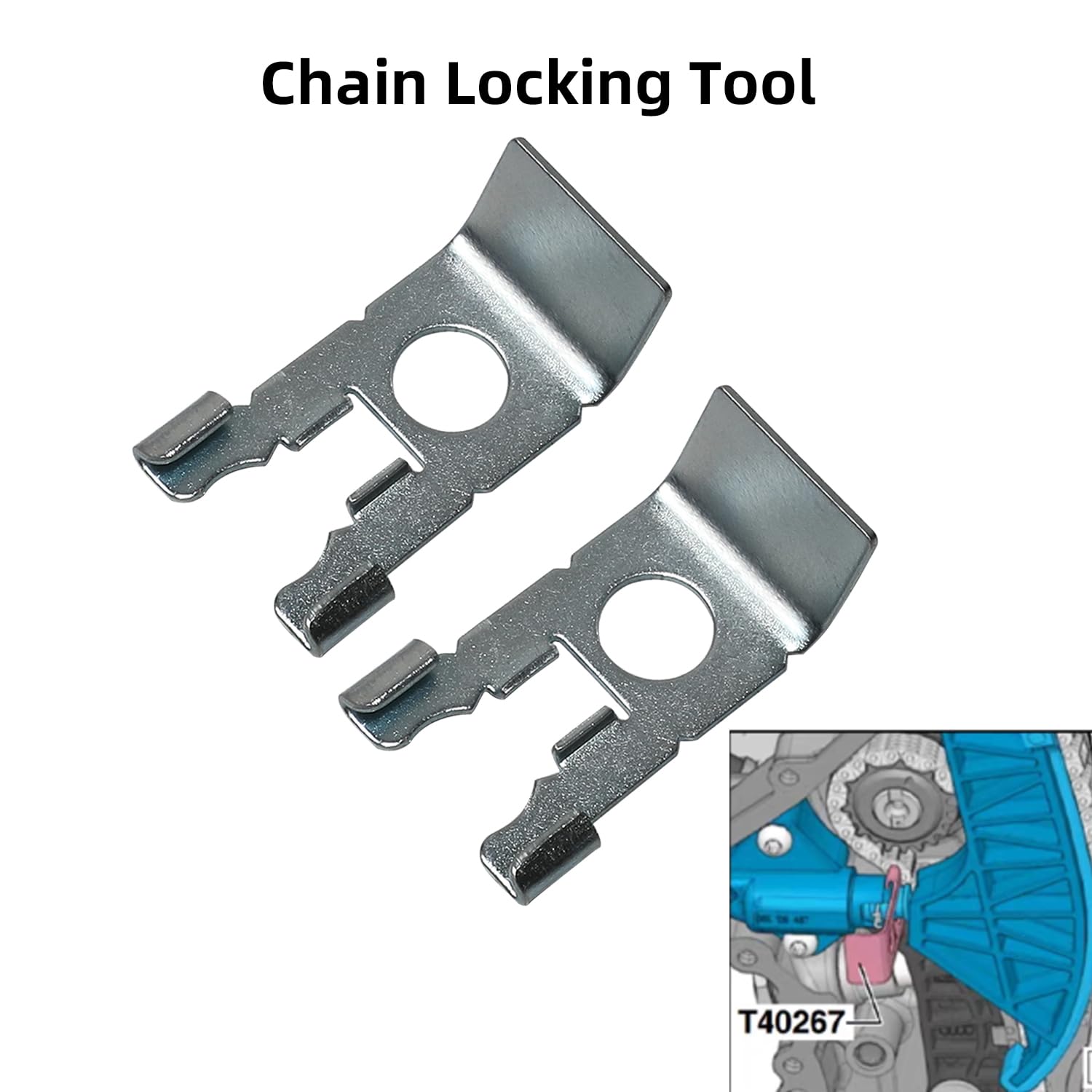 DPTOOL 2006-2018 EA888 1.8 2.0 TSi TFSi Herramienta de sincronización del Motor del cigüeñal del árbol de levas Reemplazo para Volkswagen Compatible con Audi VW T10352 T10355