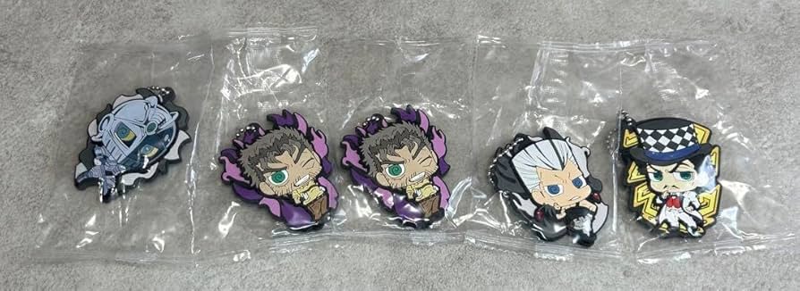 ジョジョの奇妙な冒険ラバーストラップセット ジョジョの奇妙な冒険ラバーストラップセット