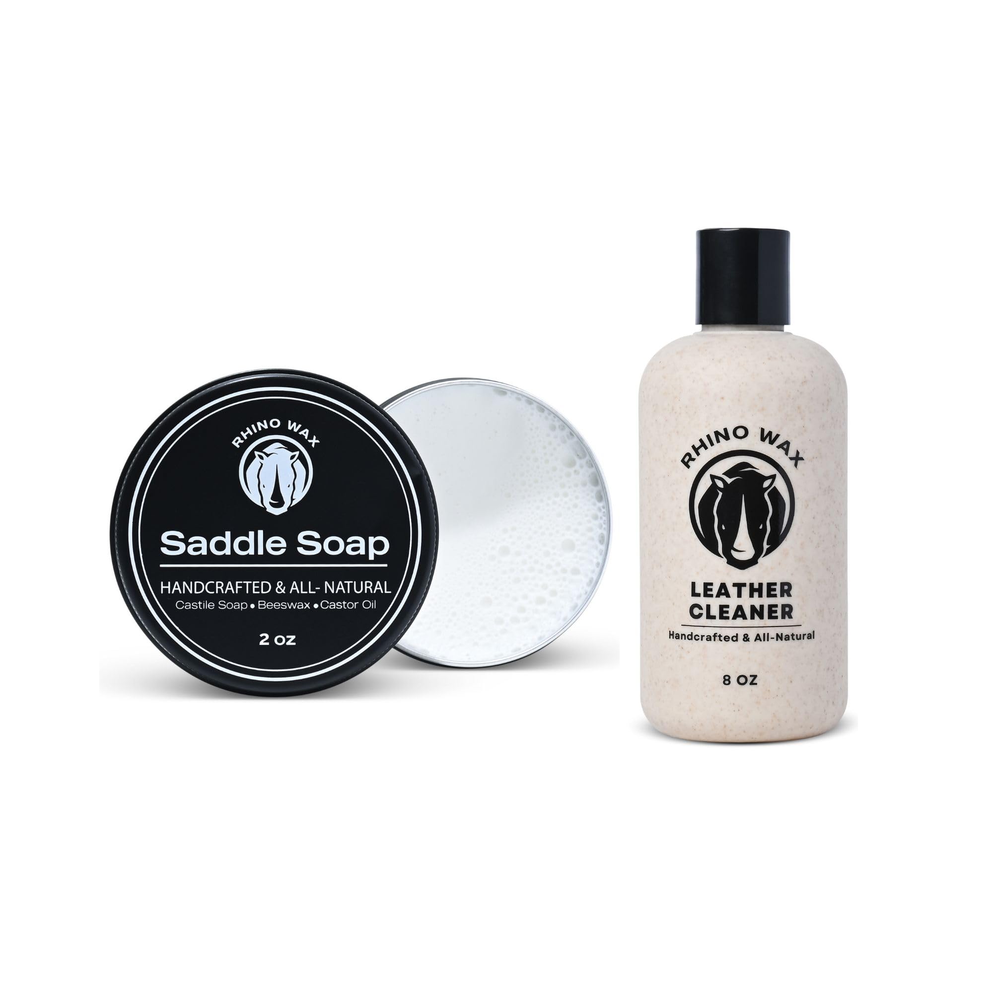 Leather Cleaner Plus Saddle Soap (2oz)