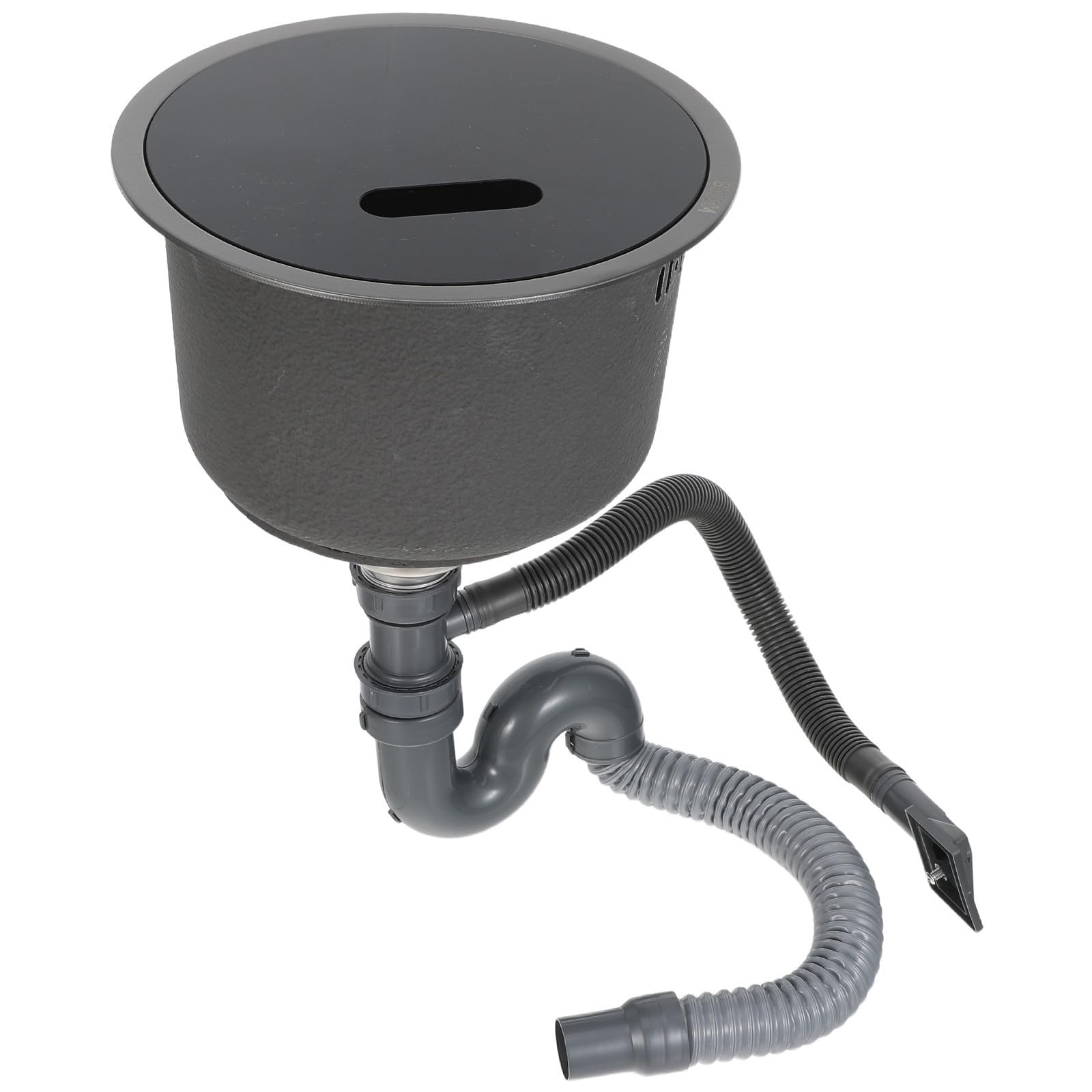 Fregadero Redondo de Acero Inoxidable 304 para Caravana 28 CM