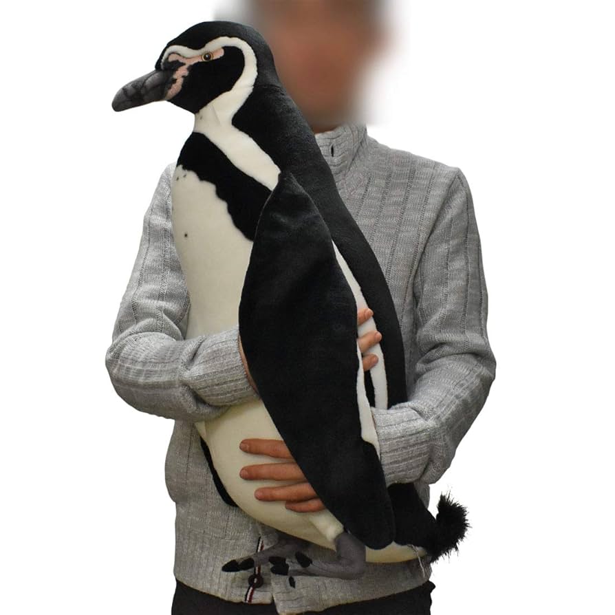 bさん専用　HANSA ペンギンぬいぐるみ HANSA（ぬいぐるみ） BH7109 ケープペンギン HANSA けーぷ