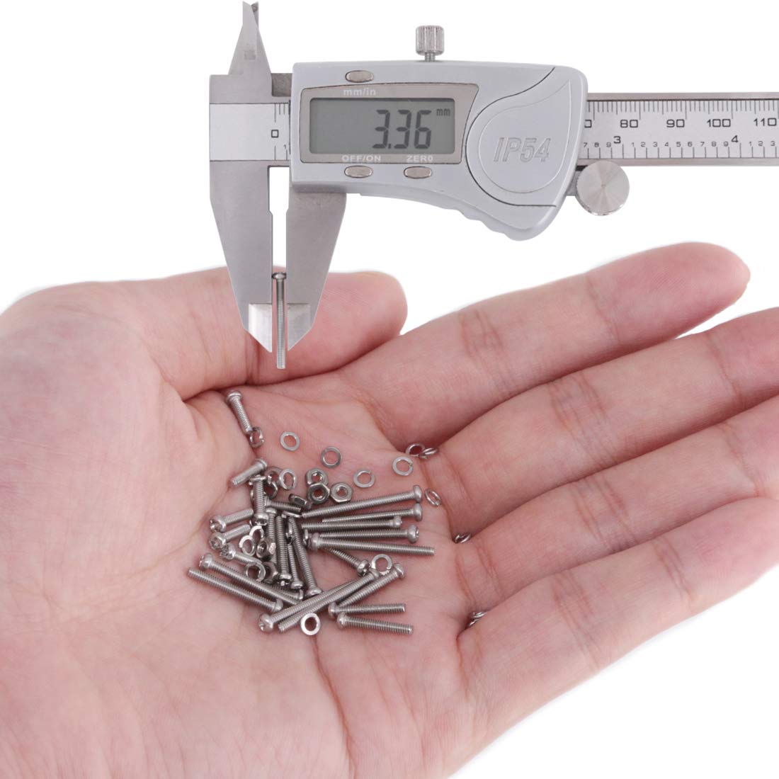 🔥 Flаѕh Sаlе Hilitchi 300-Piece M2 Phillips Pan Head Screws Bolt Nut Lock Flat Washers Assortment Kit, 304 Stainless Steel Bеѕt Cуbеr Mоndау 🔥 Hilitchi 300-Piece M2 Phillips Pan Head Screws Bolt Nut Lock Flat Washers Assortment Kit, 304 Stainless Steel