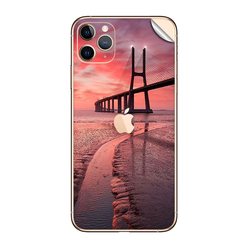 GADGETS WRAP Printed Vinyl Skin Sticker Decal for Apple iPhone 11 Pro Max - Vasco Da Gama Bridge