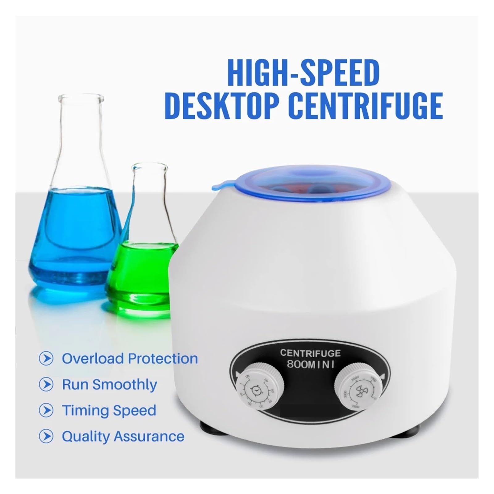 Centrifugeuse médicale laboratoire sang centrifugeuse numérique Prp Plasma centrifugeuse 4000 tr/min 5000 tr/min 5 ml 10 ml Centrifugeuse Tube(800MINI)