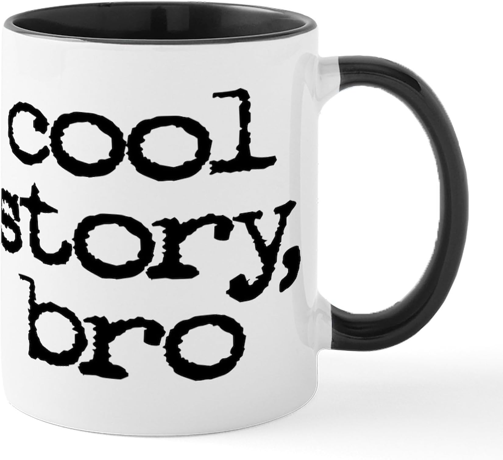 CafePress Cool Story, Bro Mug 11 oz (325 ml) Ceramic Coffee Mug