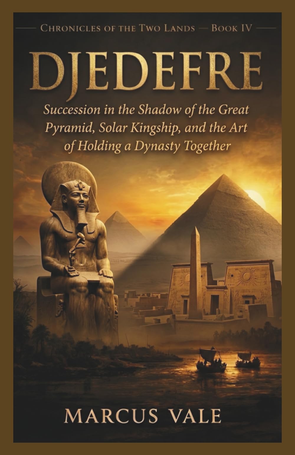 Djedefre: Succession in the Shadow of the Great Pyramid, Solar Kingship, and the Art of Holding a Dynasty Together (Chronicles Of The Two Lands)
