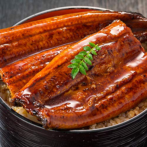 ますよね うなぎ蒲焼き 約360g (鰻蒲焼き1本 カット鰻 2枚 山椒 タレ付き セット)[中国産]