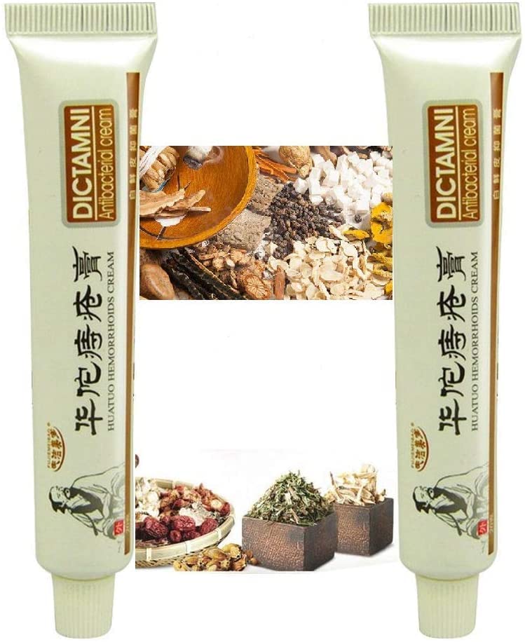 Hemorrhoid Cream, Hemorrhoid Treatment, Hemorrhoid & Fissure Ointment, Fast Relief Hemorrhoid Cream Healing Formula, Hemorrhoid Symptom Ointmentï¼ˆ2 Packï¼‰