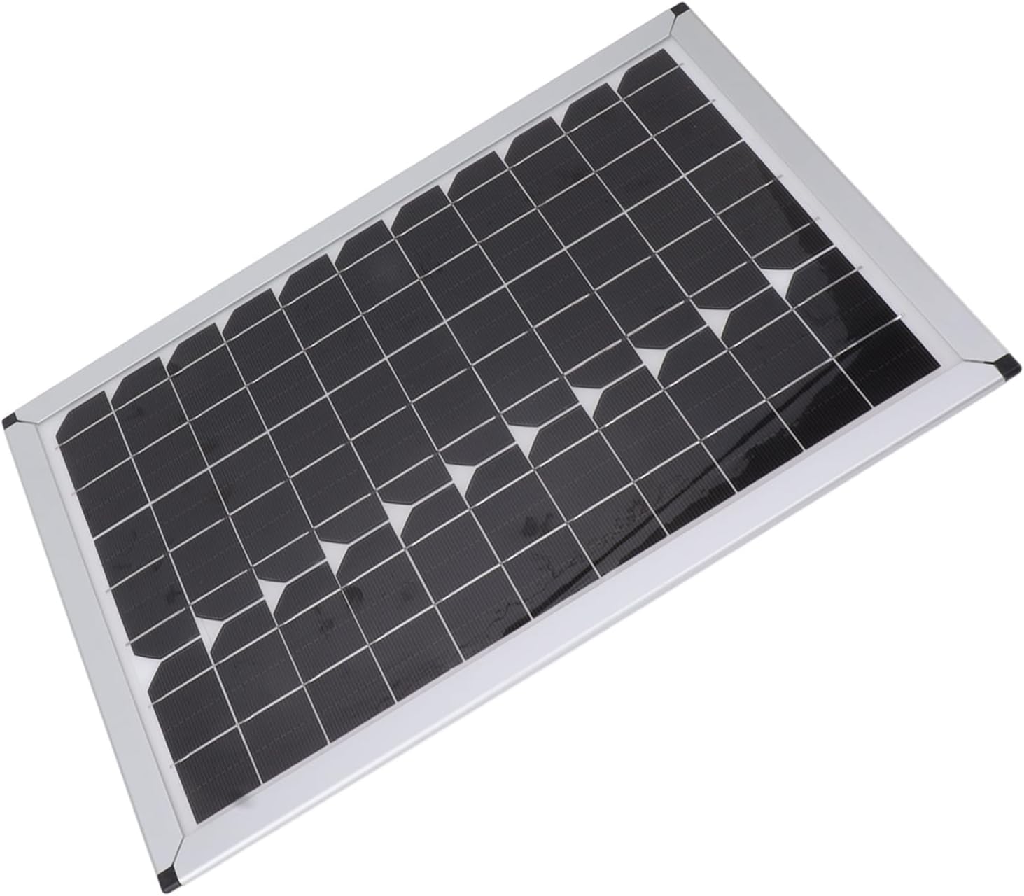 100W 18V Monocrystalline Solar Panel Battery Charger Kit with Dual USB Controller for Automobile Car RV Marine Boat