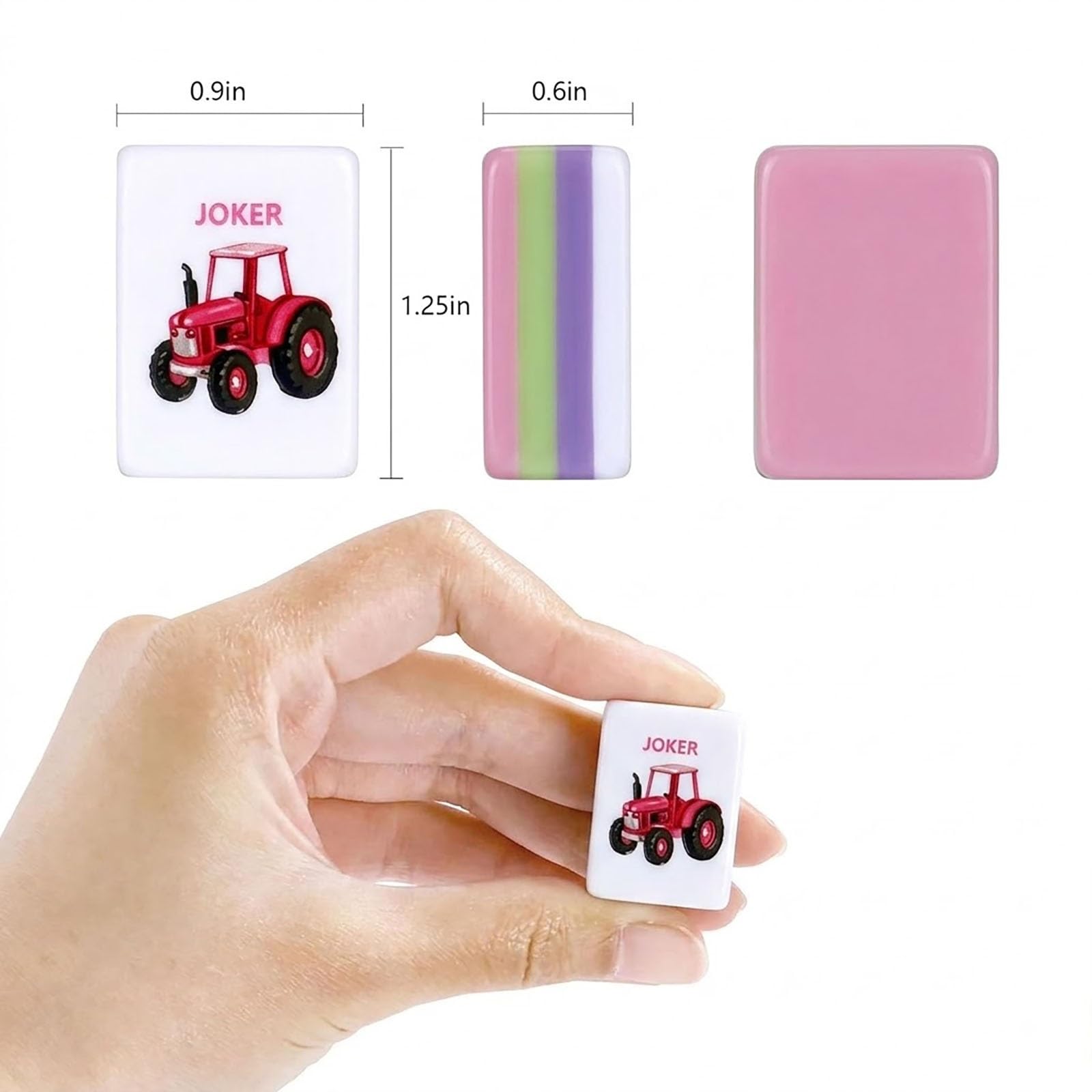 Set Mahjong occidentale, Set di tessere Mahjong americano