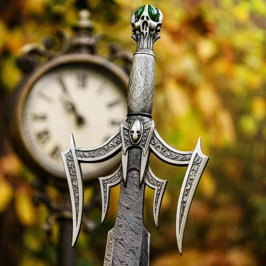SHINY CRAFTS® Hand-Forged Viking Sword – Northmen Engraved Blade Unique Gift for Men, Collectors, and Fantasy Fan