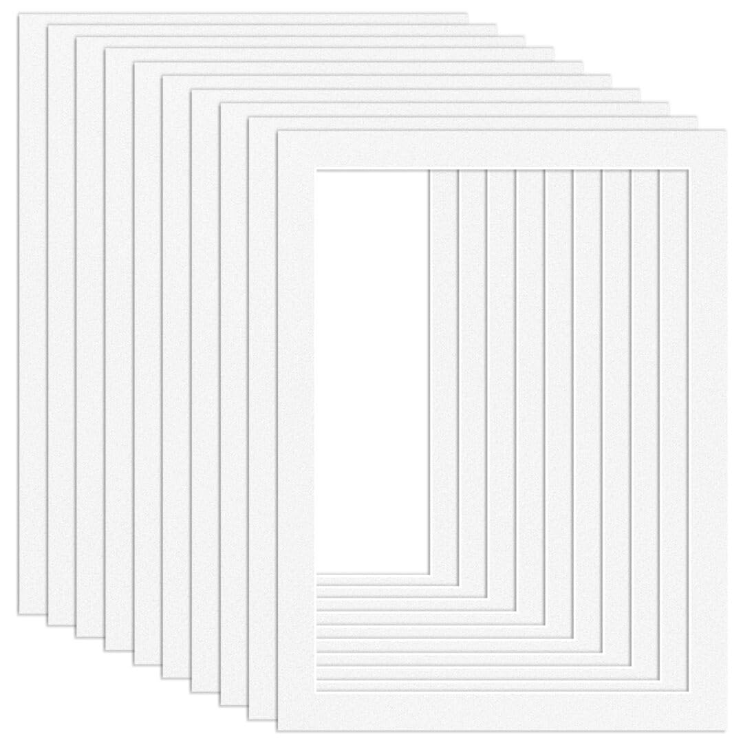 Procut Global White 80x60cm Picture Mounts - Fits 70x50cm Photo Size โ image 1