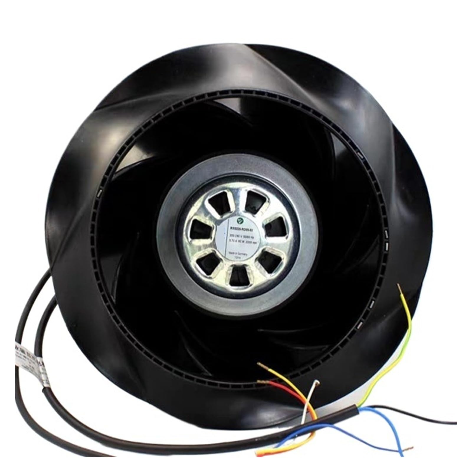 Ventilateur centrifuge R3G225-RE07-03 extracteur d'air pour traitement thermique