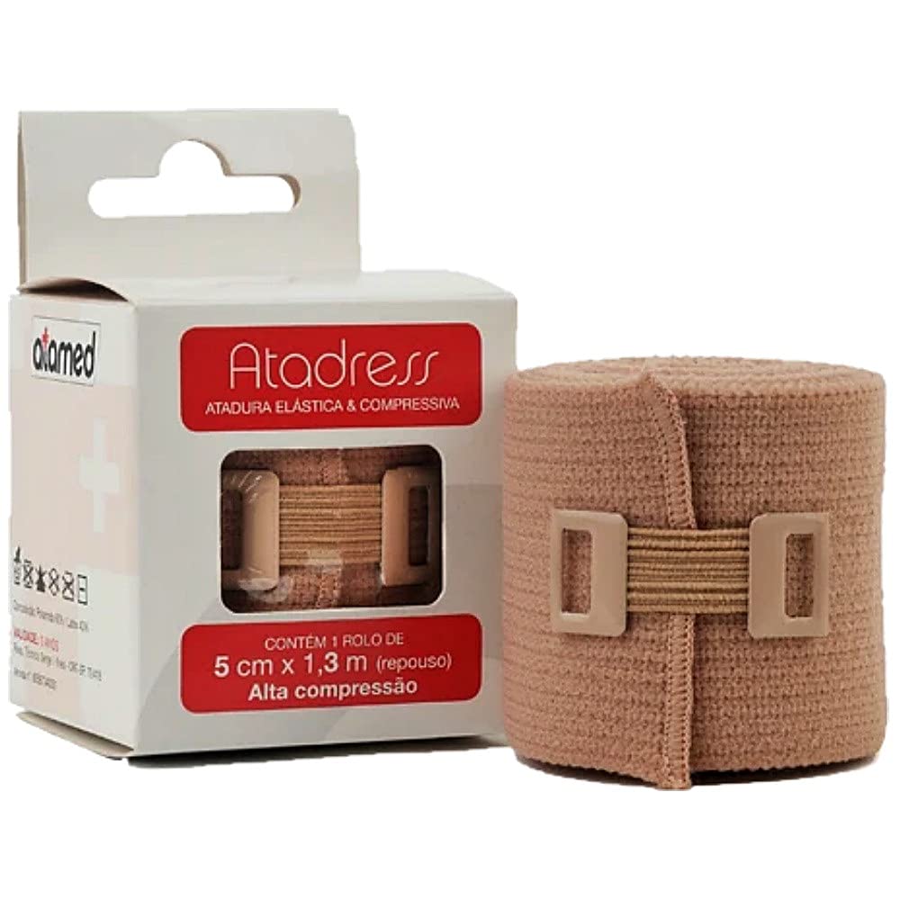 Atadura Elástica & Compressiva Atadress (5cm x 1,3m)