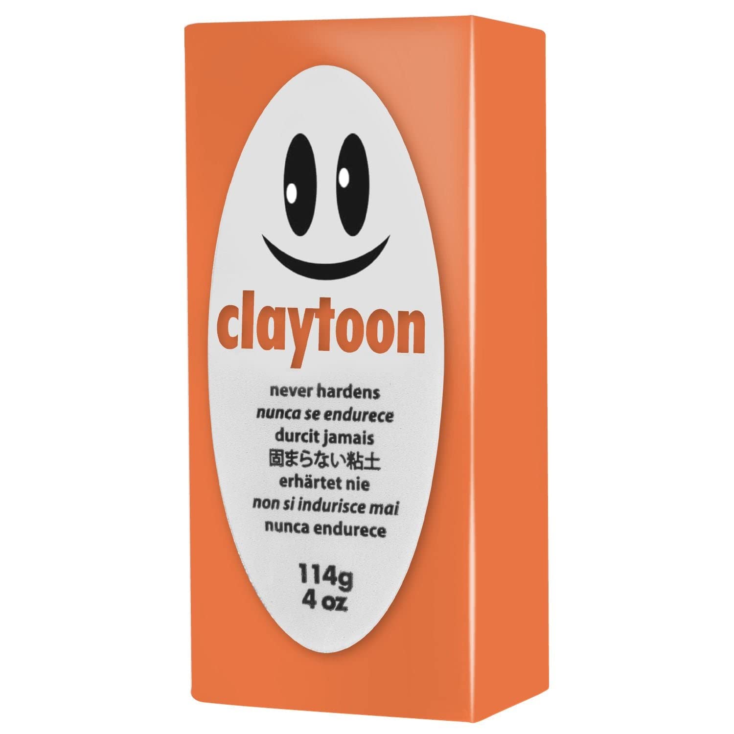 Claytoon - Neon Orange, 4 oz