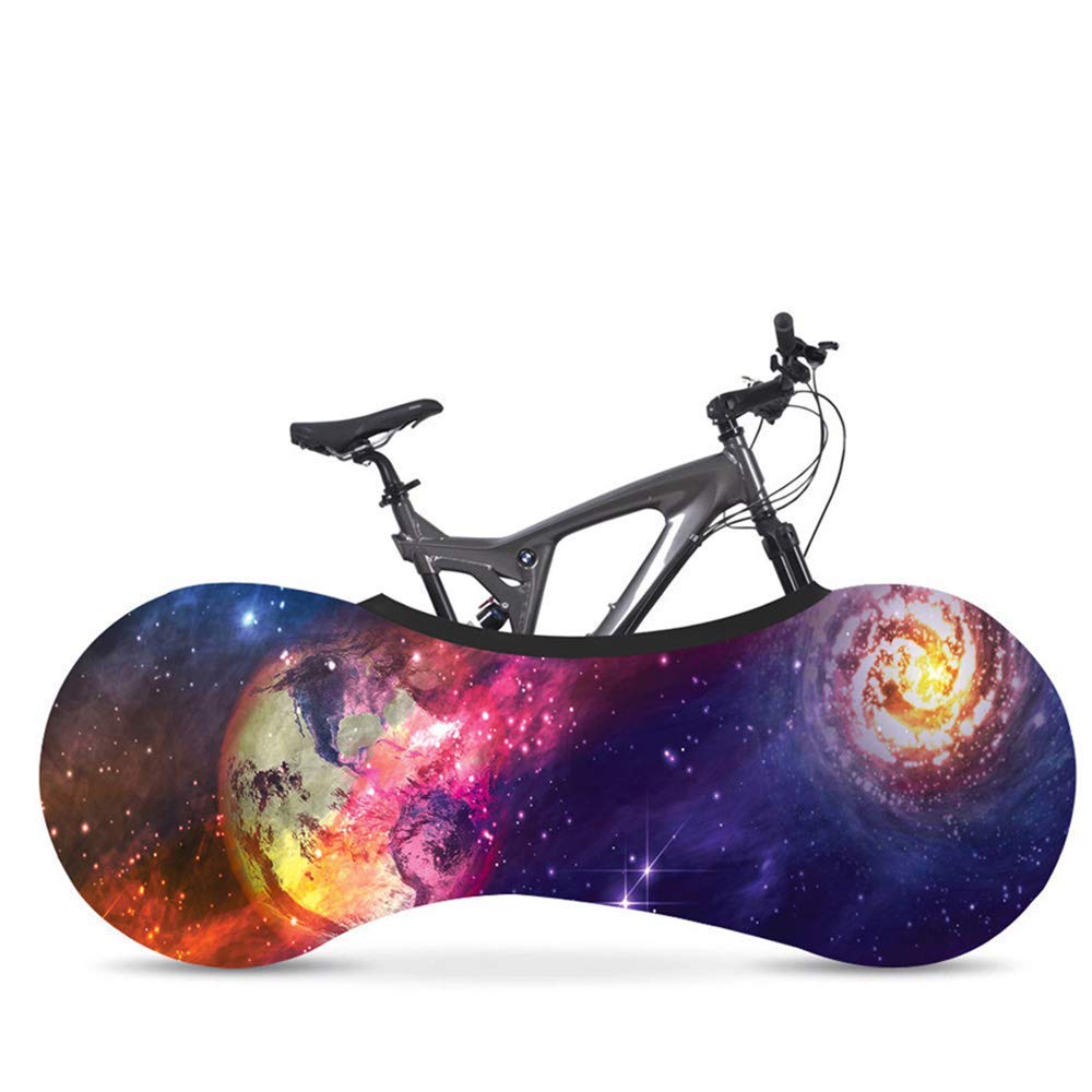 DFKDGL Indoor Mountain Bike Cover Bicycle Storage Cover Wheel Pant Chains Garage，Bike Cover,Anti-dust Indoor Bike Storage Bag D