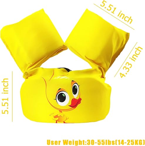 Miniatura 7 de Chaleco de nataciónflotadores para niños  Aprende a nadar para niños pequeños de 30 a 55 libras