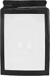 A4 Lupa Leitura de página inteira Folha grande Lupa Ajuda para leitura de livros, menus, jornais