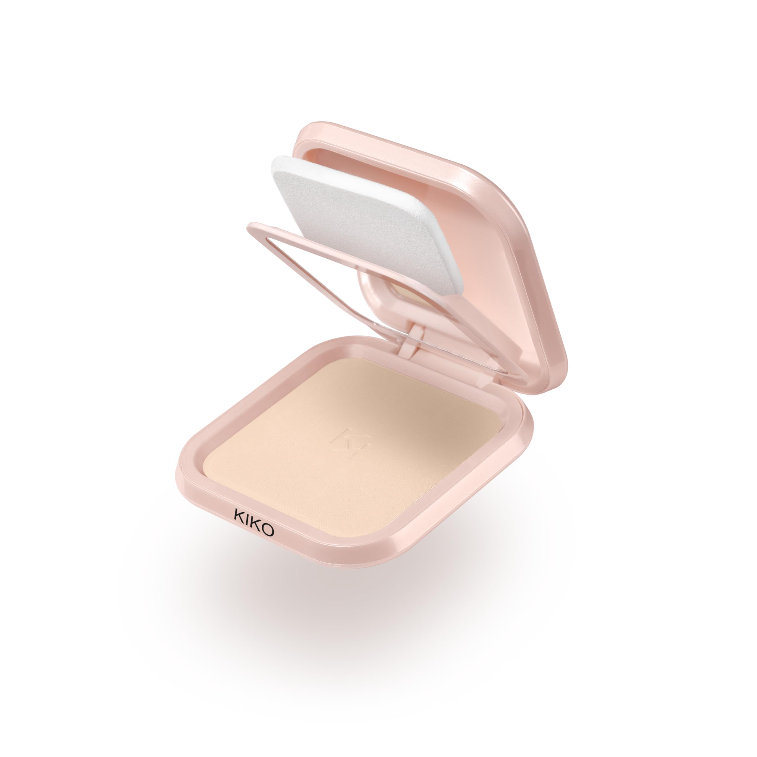KIKO Milano Skin Lover Refining Face Powder Foundation 01, Feuchtigkeitsspendende, Vereinheitlichende Kompaktpuder-Foundation