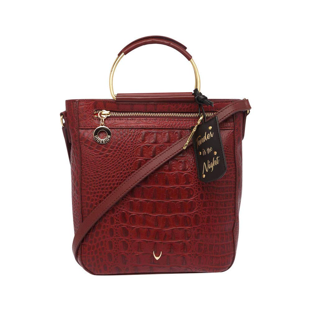Hidesign Womens Satchel (Red) (B07WCTZ21X) Amazon Price History, Amazon Price Tracker