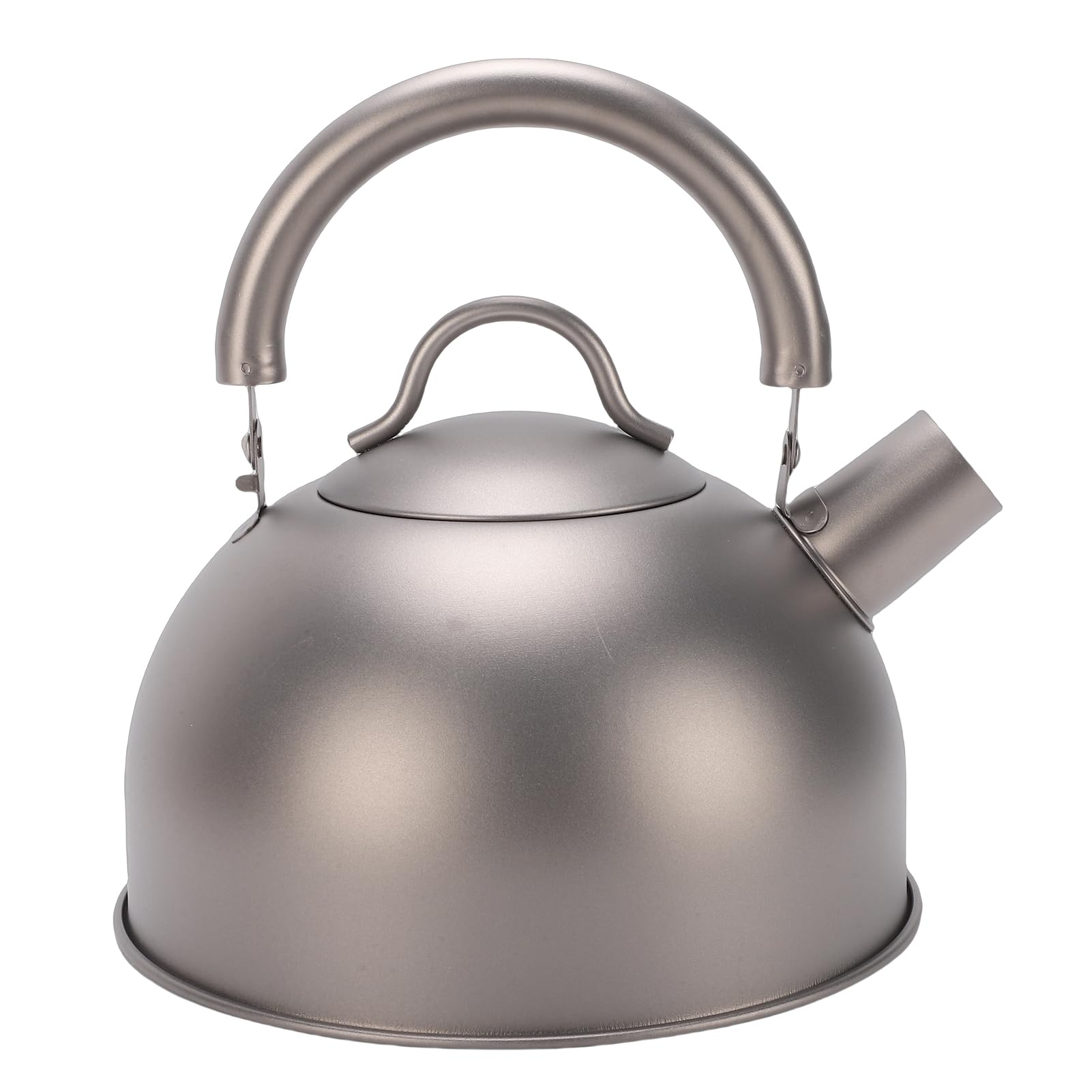 Pssopp Hervidor de Camping de 1,2 L, Teteras de café y té, Agua Hirviendo, Fuego Abierto, café y Tetera para Cocinar Al Aire Libre, Uso de Fogata con Mochila, Hervidor de Camping de 1,2 L, Fogata