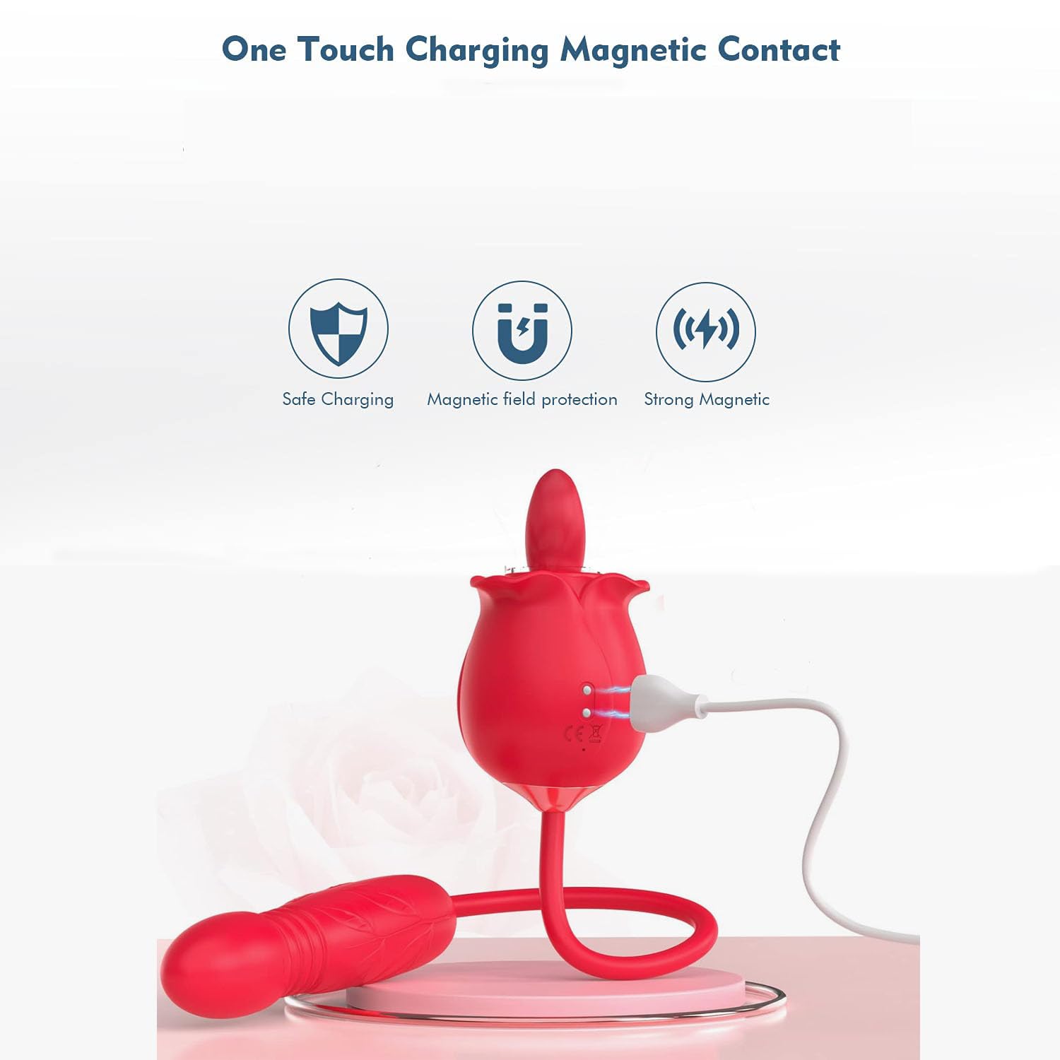 Amazon.com: Rose Sex Toy Charger Charging Cable Compatible with EORONE, Big  Shocked, Pandora, SENZACE, DIMAIR, Pyrrla, MoonSoil Rose Massager Charging  Cord(5mm/0.2Inch) : Electronics