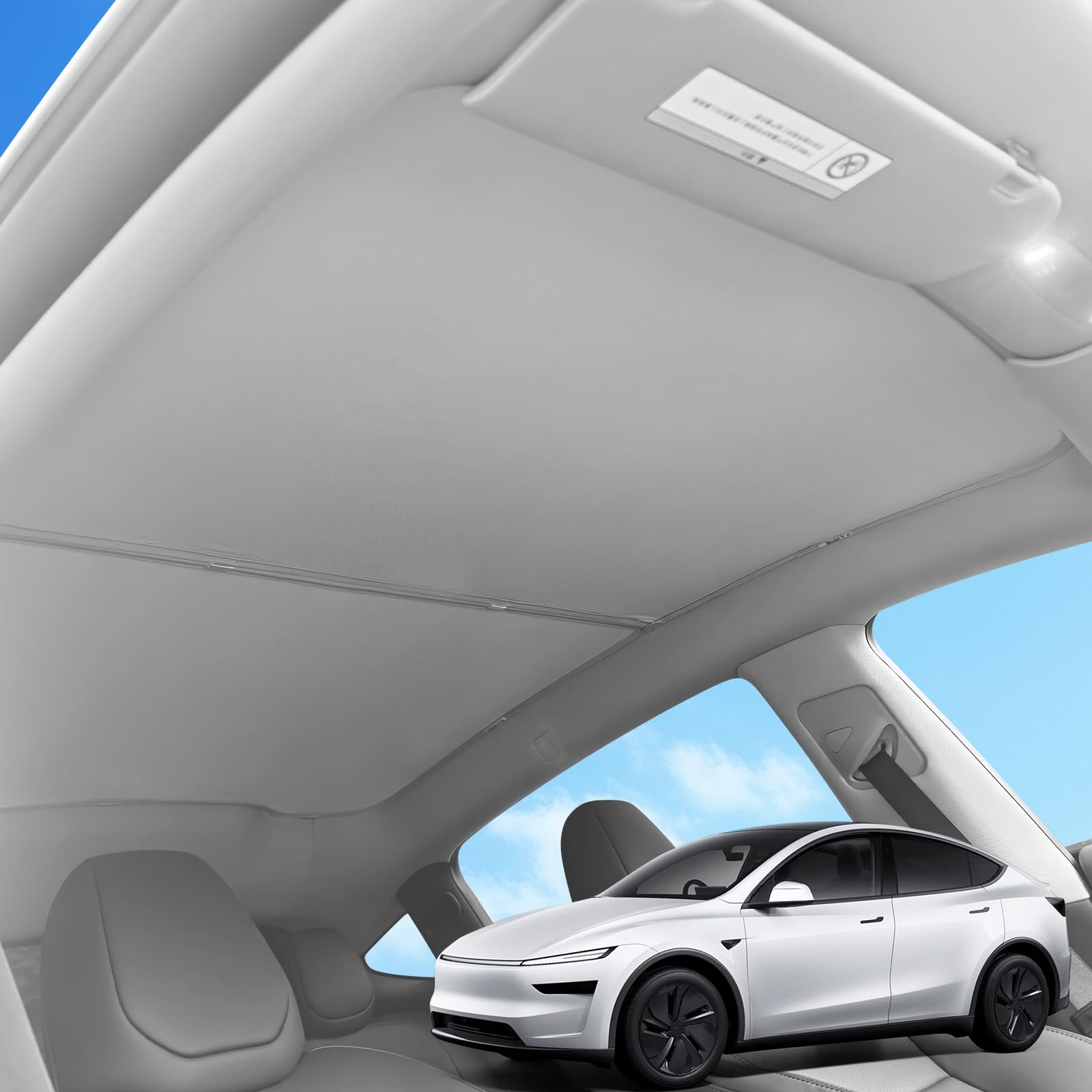 Tesla純正 Model Y Juniper サンシェード Amazon.com: Sunshade for Tesla Model Y Juniper 2025-2026, Custom