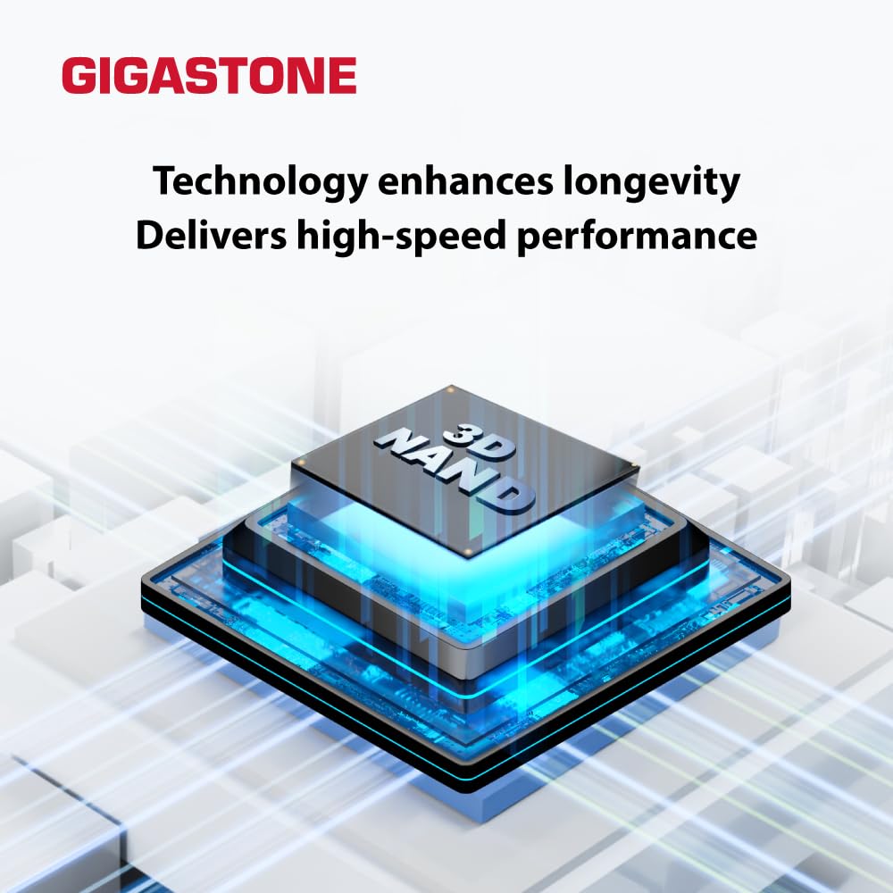 GIGASTONE 128GB Nano Chiavetta USB Flash (Confezione da 5) Z90 USB 3.2 Gen 1, 120MB/s Alta Velocità, Mini, Design Metallo, Archiviazione e backup per PC, Mac, TV, Auto, USB 2.0/3.0/3.1 Compatibile