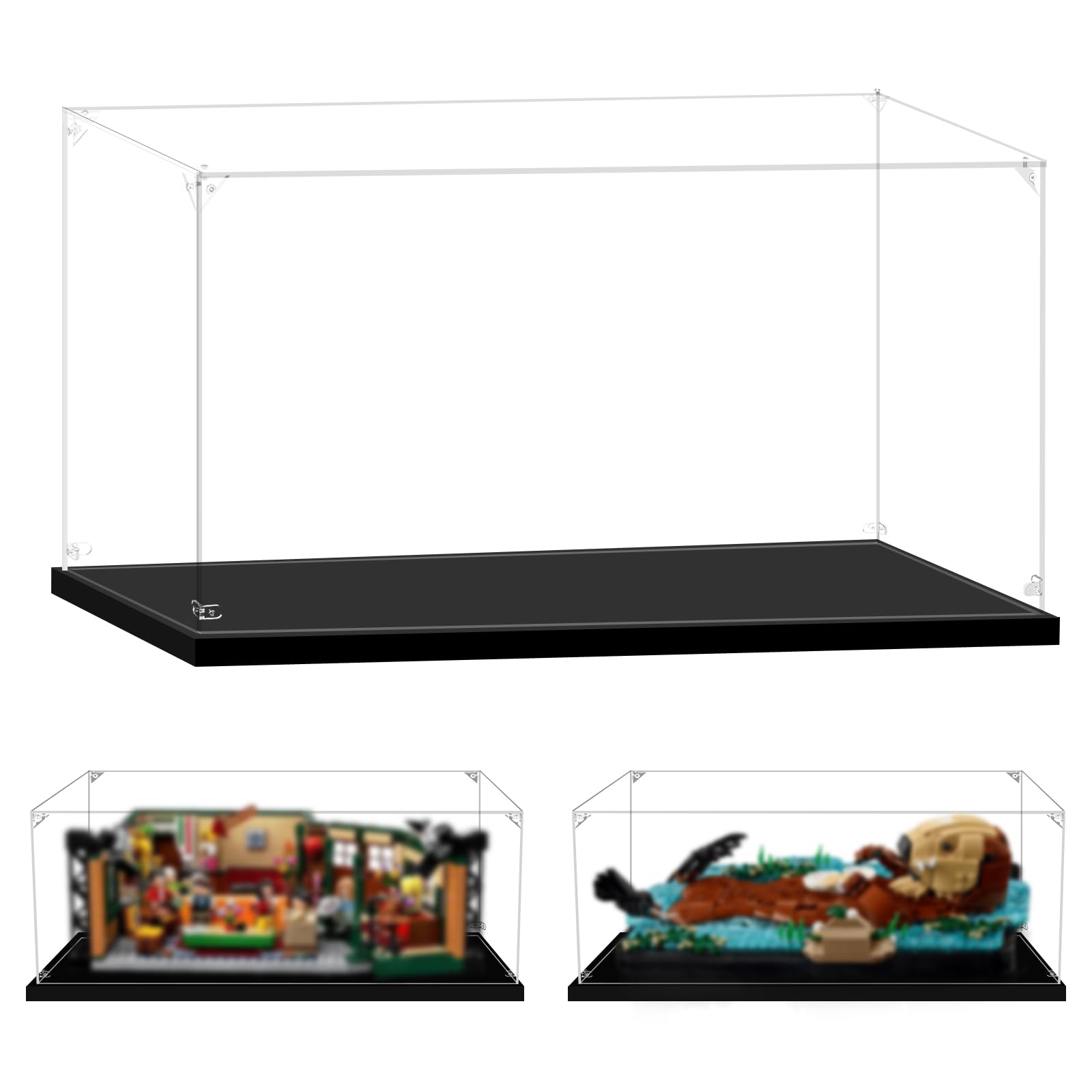 オブジェ Amazon.com: LILIKAKA Display Case for Lego 21319 Friends Central