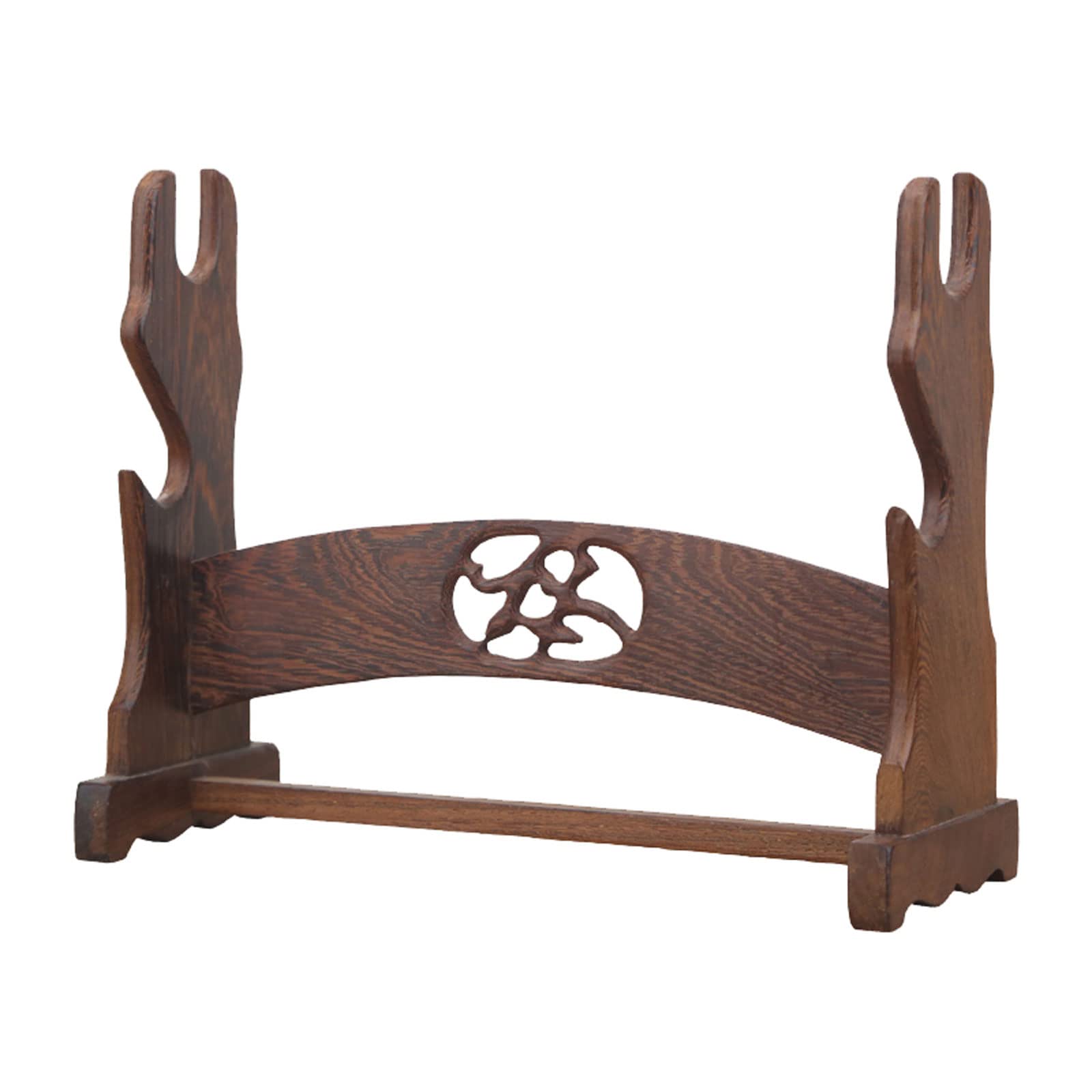 soporte para espadas, Soporte for espadas, soporte for cuchillos samuráis, expositor decorativo, artesanías y muebles for el hogar - 2 niveles 32 cm/estándar