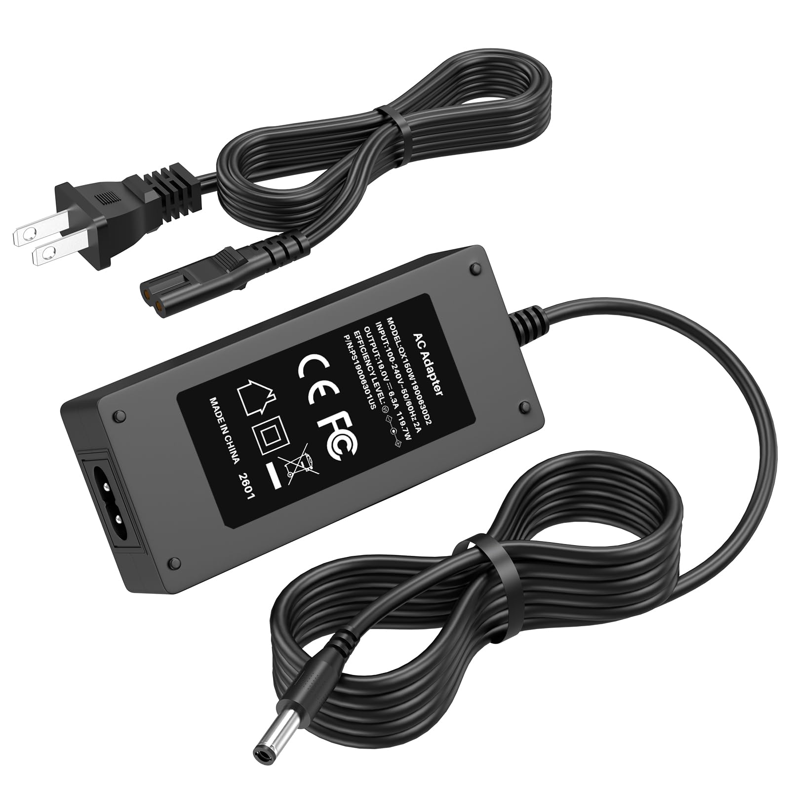 Amazon.com: 19V 6.3A 120W Mini PC Charger Replacement Fit for