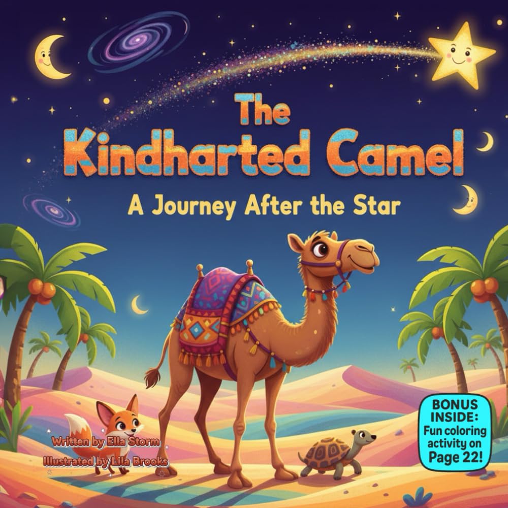 The Kindhearted Camel: A Journey After the Star: A Warm Rhyming Christmas Adventure About Helping, Friendship, and Following the Light (kids christmas books)