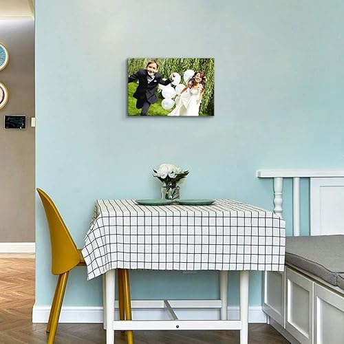 Miniatura 3 de SIGNWIN Lienzo impreso personalizado con tus fotos fotos personalizadas a lienzo enmarcado  11 x 14 pulgadas