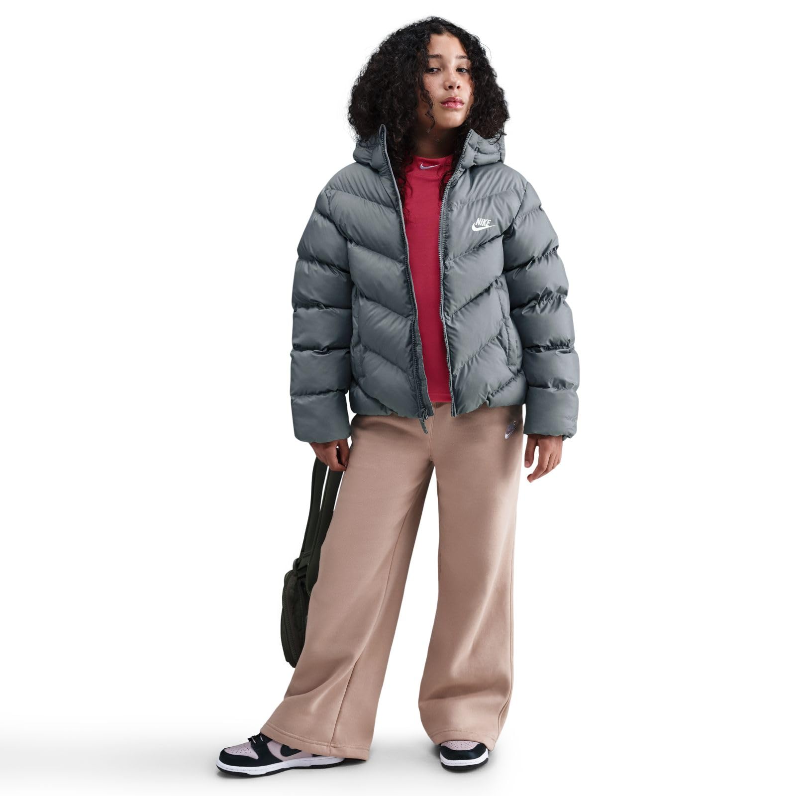 NIKE Nike Sportswear All Day Play Therma-fit-puffer-jacke Mit Weiter Passform Für Ältere Kinder Giacca con imbottitura Therma Fit Unisex - Bambini e ragazzi