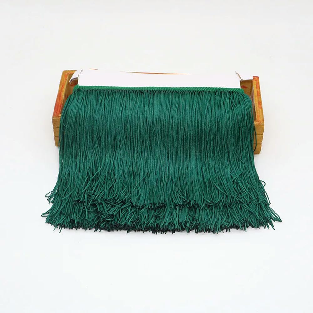 VIXDA 10 Yards 30cm Long Tassel Fringe Trim Lace Ribbon Tassels For Curtains Dresses Fringes For Sewing Trimmings Crafts